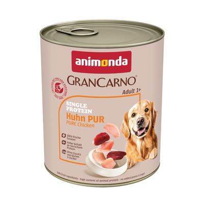 animonda GranCarno Adult Single Protein 6 x 800 g Kyckling Pur
