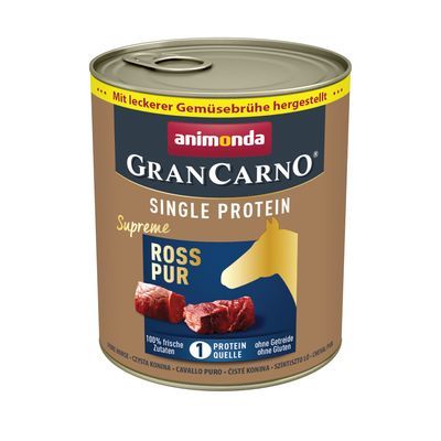 animonda GranCarno Adult Single Protein Supreme 6 x 800 g Hondenvoer