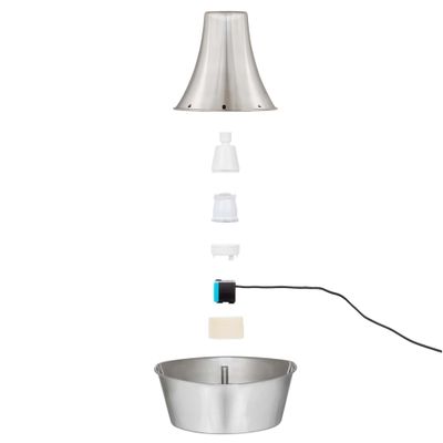 PetSafe® Fontaine à eau en acier inoxydable Seaside - 4 filtres à charbon actif de rechange