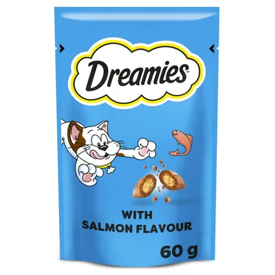 Dreamies Cat Snack Classic - with Salmon
