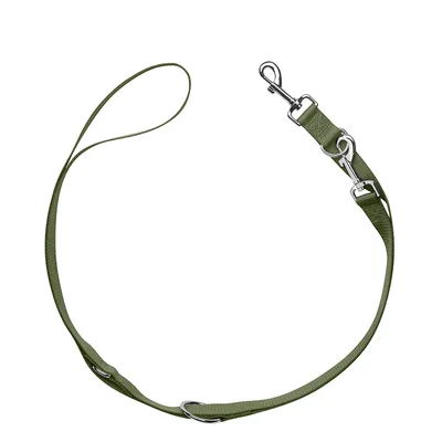 HUNTER London Adjustable Lead – Olive Green  - 200cm x 15mm (L x W)