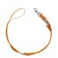 HUNTER Set: Halsband London + Führleine London, orange Vario Basic Größe S + Leine 200 cm, 10 mm