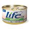 LifeCat Natural Adult Nassfutter für Katzen 6 x 85 g Thunfisch mit Alicette
