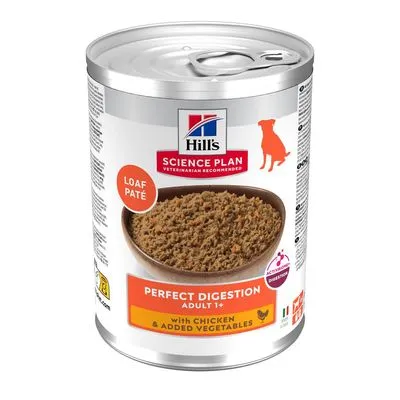 Hill's Science Plan Adult Perfect Digestion met Kip Hondenvoer - 12 x 363 g