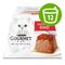 Gourmet Revelations Mousse 12 x 57 g Alimento umido per gatti Mix: Manzo, Pollo, Tonno
