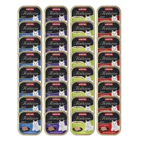 animonda vom Feinsten Voordeelpakket 32 x 100 g Kattenvoer - Mix van Vlees & Vis (4 variaties)