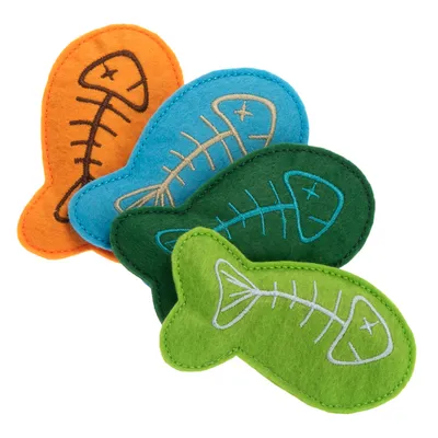 Lot de jouets Marlin pour chat - lot de 4 jouets