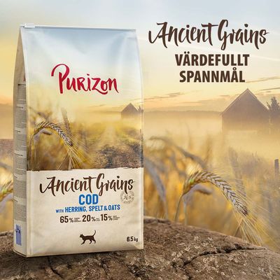 Purizon Ancient Grains Adult Cod - med urkorn