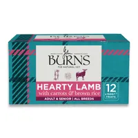 Burns Hearty Lamb, Vegetables & Brown Rice 12 x 150g - 12 x 150g