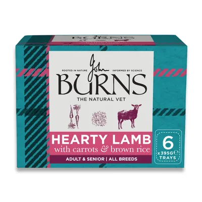 Burns Hearty Lamb, Vegetables & Brown Rice 6 x 395g - 6 x 395g Burns Hearty Lamb, Vegetables & Brown Rice 6 x 395g - 6 x 395g