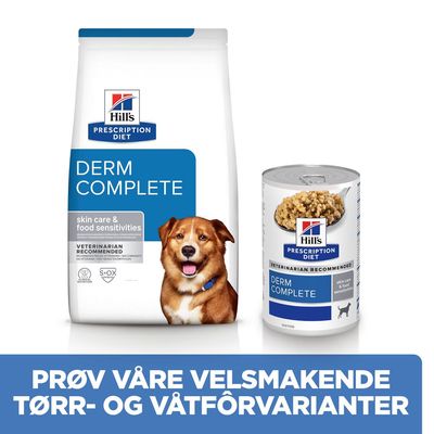 Hill's Prescription Diet Canine Derm komplett hundefôr