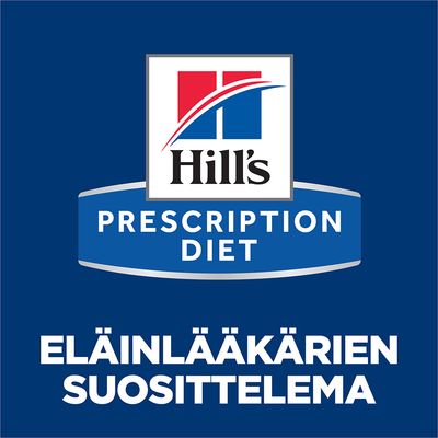 Hill's Prescription Diet. ELÄINLÄÄKÄRIEN SUOSITTELEMA