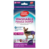 Pannolini lavabili Simple Solution per cani femmina - Tg. XS, 1 pz