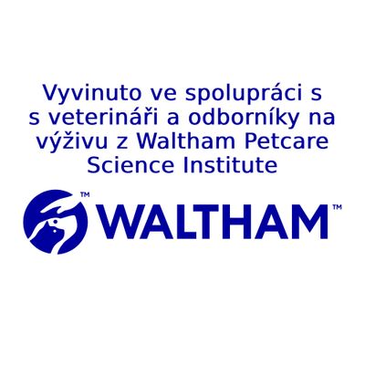 Vyvinuto ve spolupráci s veterináři a odborníky na výživu z Waltham Petcare Science Institute. WALTHAM