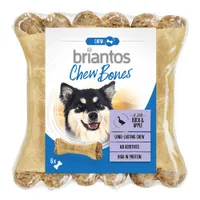 Briantos Chew Bones canard, pomme pour chien - 12 x 12 cm (660 g)