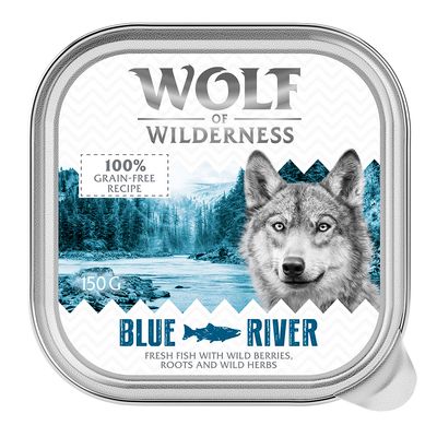 Wolf of Wilderness Adult Saver Pack 24 x 150g Blue River - Fish