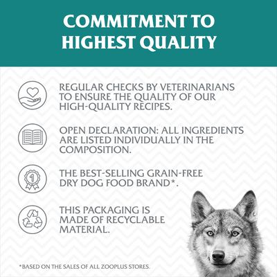 Wolf of Wilderness Adult "Deep Seas" Sild - kornfri