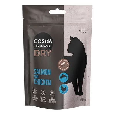 Cosma Air-Dried Trockenfutter Lachs & Huhn Probiergröße - 80 g