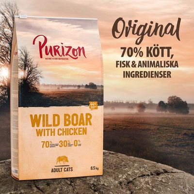 Purizon Adult Wild Boar & Chicken - spannmålsfritt