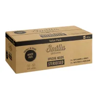 Smilla Frischebeutel Sterilised Häppchen mit Gemüse - 96 x 85 g JUMBOPACK Mix (Lachs, Pute)