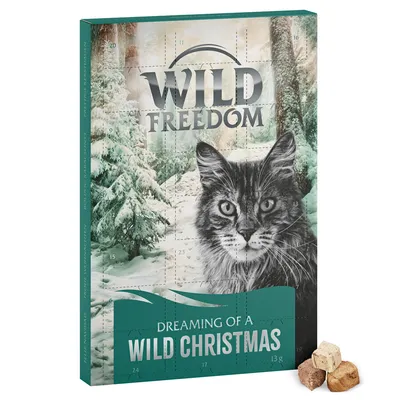 Calendrier de l'Avent Wild Freedom (friandises lyophilisées) pour chat Calendrier de l'Avent Wild Freedom (friandises lyophilisées) pour chat