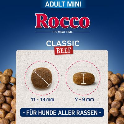 Rocco Adult MINI Classic hovädzie s kuracím mäsom