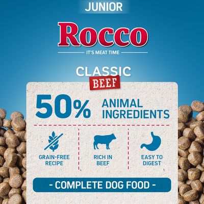 Rocco Junior Classic vacuno con pollo