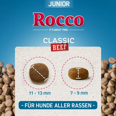 Rocco Junior Classic Rind mit Huhn - 5 x 1 kg