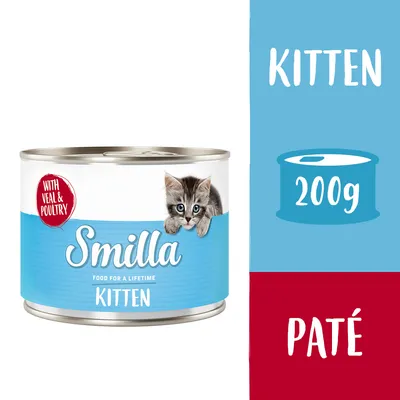 Smilla Kitten 6 x 200g - with Veal