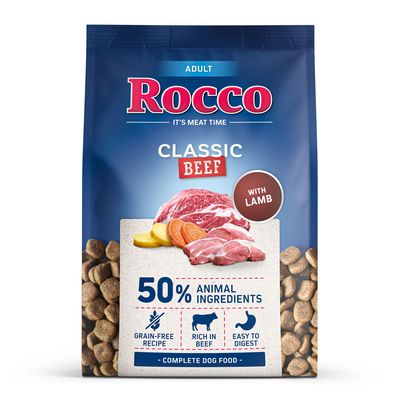 Rocco Adult Classic Oksekød med lam 1 kg