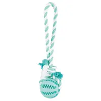 Trixie Denta Fun Corde de jeu avec balle pour chien - Ø 7 x L 24 cm