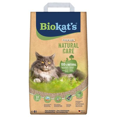 Biokat's Natural Care Kattenbakvulling 8 L