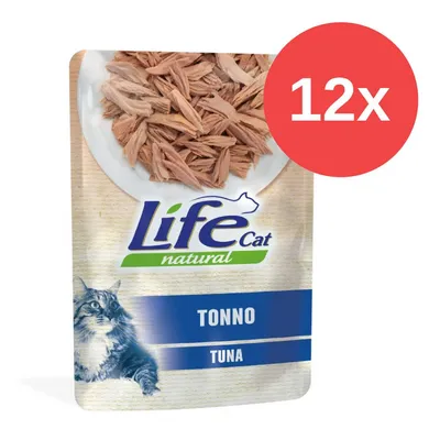 Life Cat natural tuńczyk w saszetkach, 12x opakowanie. Life Cat natural tuńczyk w saszetkach, 12x opakowanie.