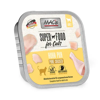 MAC's Cat tálcás gazdaságos csomag 32 x 100 g - Csirke Pur