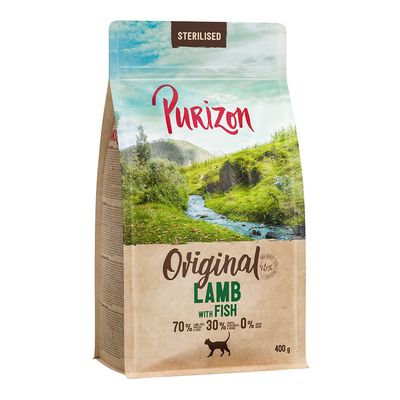 Purizon Sterilised Adult Grain-Free Lamb with Fish 400g