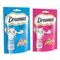 Super-Sparpaket: 24 x 60 g Dreamies Katzensnack Mix 2: Lachs & Rind