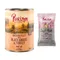 Purizon Kombi-Paket: 400 g Nassfutter + 100 g Trockenfutter Original Black Angus mit Truthahn + Single Meat Ente mit Lavendelblüten