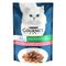 Lot Gourmet Perle 26 x 85 g pour chat Les aiguillettes de truite, épinards