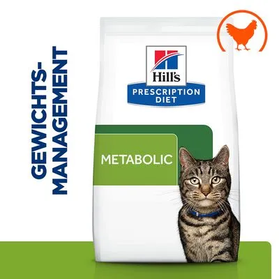 Hill´s Prescription Diet Feline Metabolic Advanced Weight Solution Kattenvoer met Kip Hill´s Prescription Diet Feline Metabolic Advanced Weight Solution Kattenvoer met Kip
