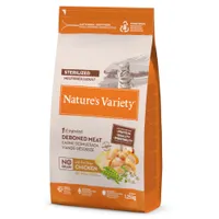 Nature's Variety No Grain Sterilized kuřecí z volného chovu - 1,25 kg