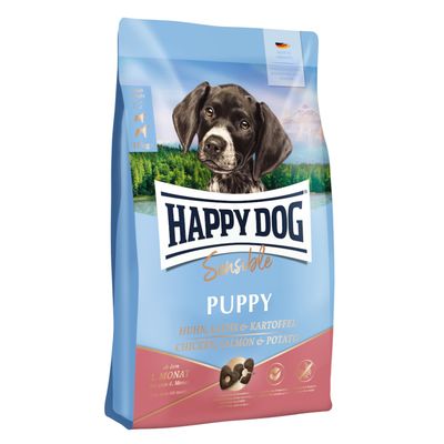 Lot 2 x Happy Dog Supreme pour chien Sensible Puppy saumon & pommes de terre (2 x 10 kg)