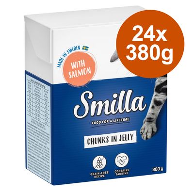Sparpaket Smilla Tetra Häppchen 24 x 370 / 380 g Mixpaket in Soße