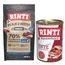 RINTI Kombi-Paket: 12 kg Max-i-mum + 12 x 400 g Kennerfleisch Ente: 12 kg Max-i-mum + 12 x 400 g Kennerfleisch