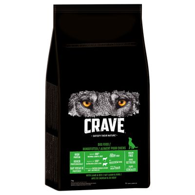 Crave Adult agneau, bœuf pour chien 7 kg