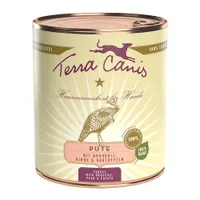 Lot Terra Canis 18 x 800 g pour chien - dinde, brocoli, poire, pomme de terre