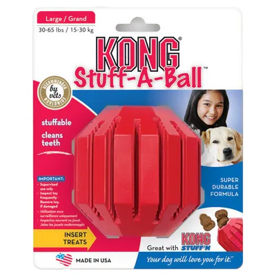 KONG Stuff-A-Ball - 2 Stück, Ø ca. 9 cm (Größe L)
