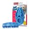 Brosse de massage Kong Zoom Groom pour chien 1 brosse, bleu