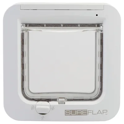 SureFlap Katzenklappe mit Chip - Sureflap weiß