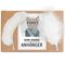 Canne à pêche Kater Kasimir avec rubans pour chat lot de 2 pendentifs de rechange (plumes + toison)