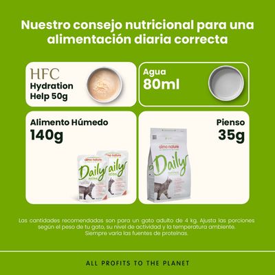 Almo Nature Daily Menu 6 x 70 g - Atún y salmón